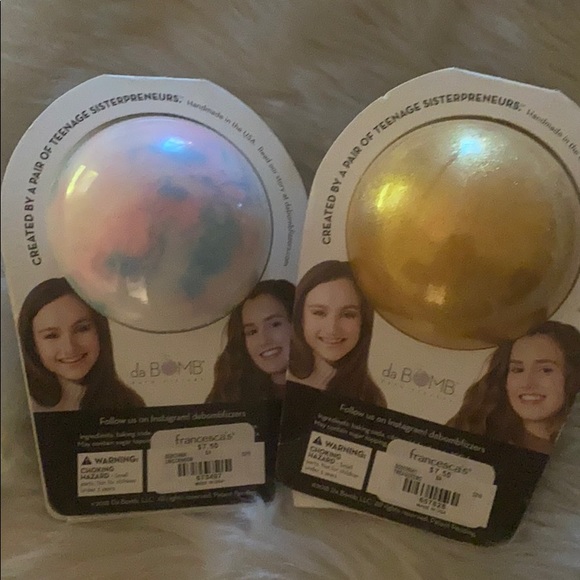 Bath bombs 2 by Da Bombfizzers! New in wrap! - Picture 2 of 2